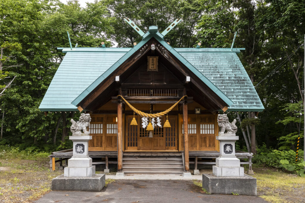 写真：美唄市　峯延神社　補強・改修工事(1)